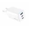 nabíjačka Forever TC-08-65ACC, GaN PD QC charger, 2x USB-C 1x USB, 65W, biela (GSM187245)