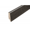 AP34/1 soklová lišta TYP 06 ACARA, MDF + fólia Dub Braun, 60 mm, 13 mm, 2,7 m