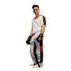 TOP TEN Kickboxing uniform “FLEXZ” - size XXL = 200 cm, white-black Size: XXL, 200 cm, Color: White - Black