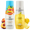 2x Sirup SodaStream Lipton Ice Tea Peach Zero Bez cukru + Limonáda Citrón