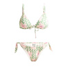 Roxy Hibiscus Daze Elongated Tri Set, M, ZĽAVA