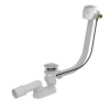 ALCA Automatický vaňový sifón s prepadom, chróm A564CRM2-120