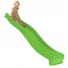 Vodná šmykľavka TSURI zelené jablko 300 cm 3 roky + 70 kg (Detská šmykľavka na ihrisku 3m TSURI limetková)