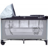 Cestovná postieľka Aga4Kids Cestovná postieľka s prebaľovacím pultom svetlo šedá (MR6672LIGHTGREY)