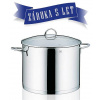 KELA Hrnec nerez se skleněnou poklicí 12,8 l CAILIN KL-10962