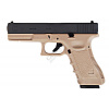 WE airsoft pištoľ GBB EU17 Gen. 3 Green Gas Tan