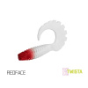Umelá nástraha Delphin TWISTA UVs 8cm 5ks Red Face Delphin