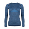 Dámske funkčné tričko FORCE SOFT LADY dlhý rukáv modré XL-XXL