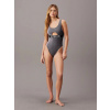 Dámske jednodielne plavky KW0KW02640 BEH black - Calvin Klein S
