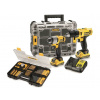 DeWALT kombo sada aku vŕtačka + rázový uťahovák - DCK216D2T