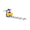 MSW Pásová píla na guľatinu - 7 HP - 2800 ot/min - valčekový dopravník 3 m MSW-WOOHS-7HP