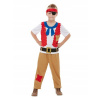 KOSTÝM FAREBNÝ PIRÁT PIRÁTA KORSARZ PIRACI 116