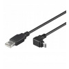 PremiumCord ku2m3f-90 micro USB 2.0, A-B, 90°, 3m
