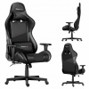 Herné kreslo Huzaro Hz-Force 6.2 Carbon látka čierna