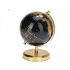 DEKORATÍVNY GLÓBUS PLAST Ø 13 CM OTOČNÝ ČIERNY