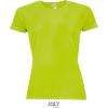 SOL'S | Sporty Women, Dámske šport. tričko, zelená neon, XXL