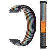 SmartFit Nylonový elastický remienok so šírkou 20mm / čierna-multicolor/ 660952