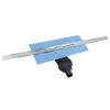 POLYSAN SLIM RIVER 40 - 100cm sprchový žľab / odtokový kanálik, s roštom, nerez, RV100