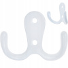 Háčik na kolíky Martom biely
