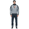DAINESE DAEMON-X SAFETY HOODIE FULL ZIP # GREY-MELANGE/BLACK/RED-FLUO - 46