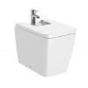 Roca Inspira - Stojaci bidet, s prepadom, otvor na batériu, biela A357537000