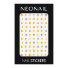 Neonail nálepky na nechty smileys, 1 bal.