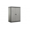 Keter Duotech High Store Plus šedá 140 x 170,4 x 73,6 cm