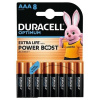 Batéria, AAA mikrotužková, 8 ks, bez plastu, DURACELL Optimum