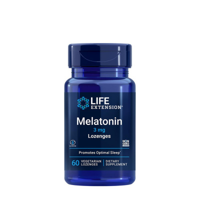 Life Extension Melatonín 3 mg - Melatonin 3 mg 60 Cucavá tableta