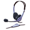 Slúchadlá s mikrofónom Genius HS-04S fialové