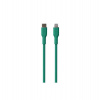 Puro kábel Soft Silicone Cable USB-C to Lightning 1.5m - Green (PUCAPLTUSBCICONDKGRN)