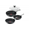 Akčný set panvíc Tefal Excellence klasická 30, 26, 22 cm a pokrievka 30 cm