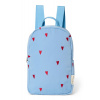 STUDIO NOOS - Puffy Mini BACKPACK - batôžtek | Light Blue Hearts