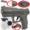 WALTHER P99 PIŠTOĽ NA GULIČKY FULL METAL REPLIKA ASG KOVOVÁ + GRANÁTOVÉ GULE