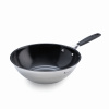 MASTERPRO Panvica WOK s nepriľnavým povrchom SMART 28 cm strieborná