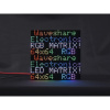 Waveshare RGB plnofarebný LED maticový panel, rozteč 2 mm, 64 × 64 pixelov Štandartná verzia