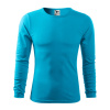 MALFINI Tričko Fit-T LS 119, dlouhý rukáv, pánské MAL-1194415 L Tyrkysová