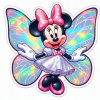 CUKROVÁ TLAČ jedlý obrázok na tortu Cukrová hmota Minnie Mouse Mickey 90