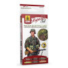 AMMO by MIG Jimenez Sada akrylových farieb Ammo Figures - Waffen SS Spring Camo. German Einchenlaubmuster