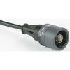 Bulgin PXP6037/3M00 RJ45 sieťové káble, prepojovacie káble CAT 5e S/FTP 3.00 m čierna tienený, krytie PUR, vodotesné 1 ks; PXP6037/3M00