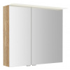 Sapho LINEX galérka s LED osvetlením, 80x70x15cm, dub Alabama SPH LX080-0022