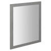 Sapho NIROX zrkadlo v ráme 600x800x28mm, dub strieborný (LA610) SPH NX608-1111