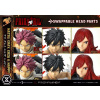 Prime 1 Studio Fairy Tail PVC Soška 1/6 Natsu, Gray, Erza, Happy Deluxe Bonus Verze 57 cm