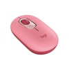 Logitech - Emoji Pop Mouse - Red