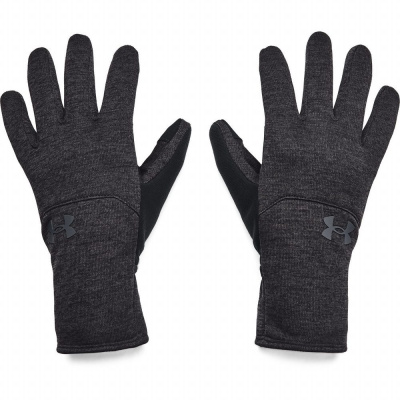 UNDER ARMOUR Storm Fleece Gloves, Black - S