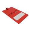 AIREN AiTab Leather Case 3 with USB Keyboard 9,7'' RED (CZ/ SK/DE/UK/US.. layout) Leather Case 3 97R