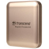 Transcend ESD420C 1TB, USB 20Gbps Type C, Externí odolný SSD disk (3D NAND flash), 2000MB/R, 2000MB/W, Magsafe, zlatý