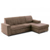 DREVONA Sedačka rohová pravá hnedá AVA TINY London 304