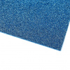 Pro Háčkování Pěnová guma s glitry samolepicí 20x30 modrá, 2 ks