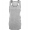 Build Your Brand Dámsky voľný top BY020 Heather Grey XS